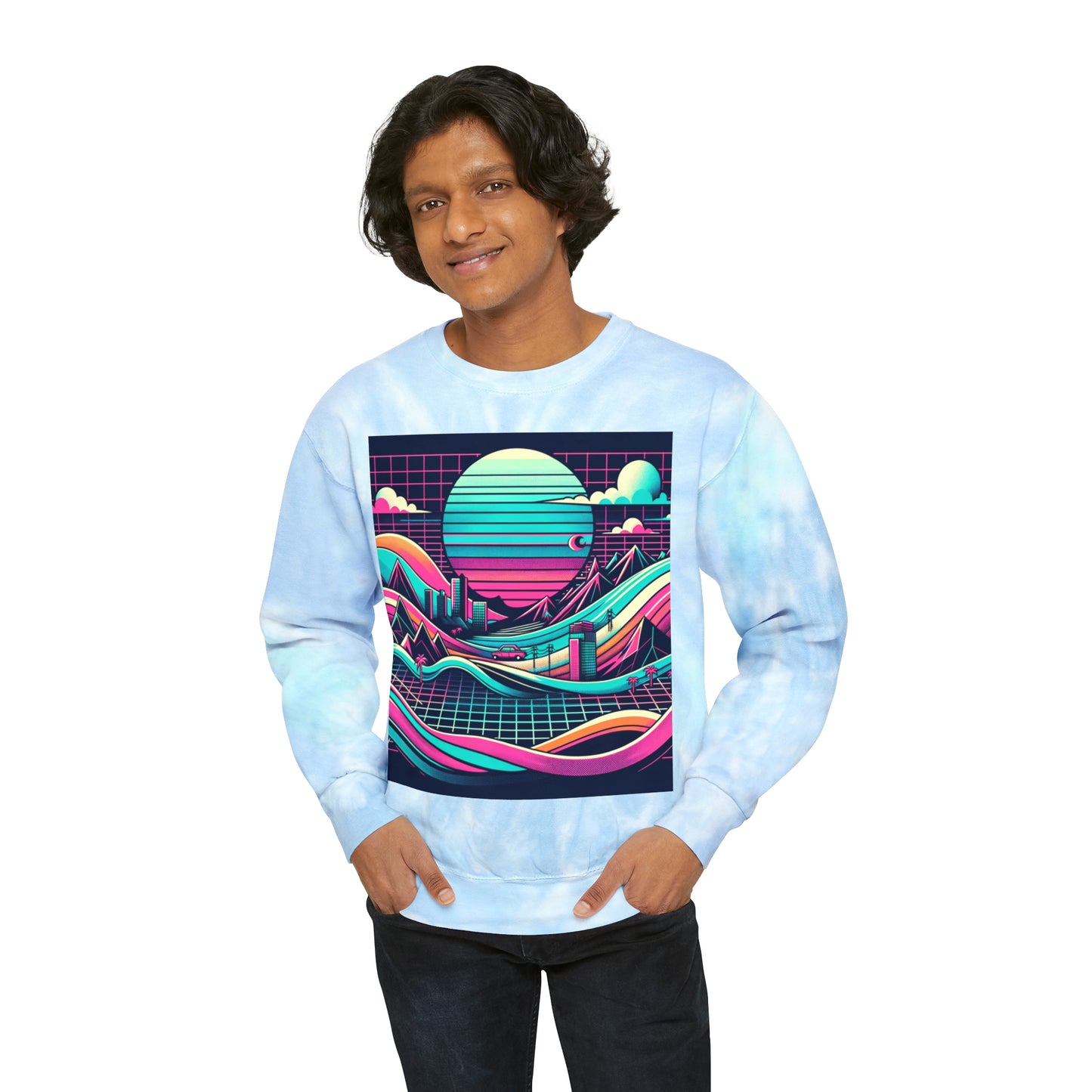 Unisex Tie-Dye Sweatshirt